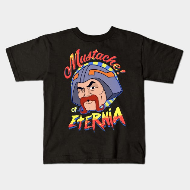 Mustache! of ETERNIA Kids T-Shirt by MeFO